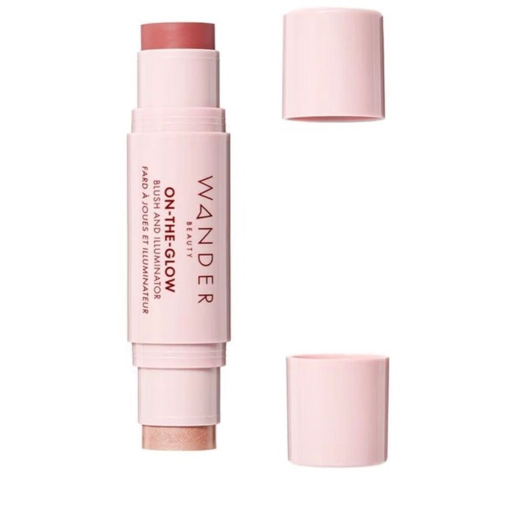 WANDER BEAUTY - On-The-Glow Blush & Illuminator, Sienna Sunset & Nude Glow